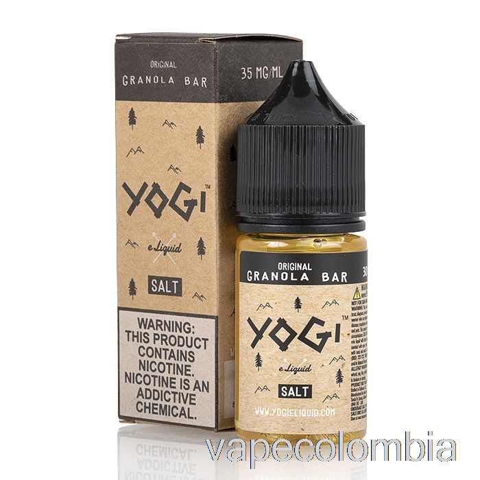 Vape Kit Completo Original Granola Bar - E-líquido Yogi Salts - 30ml 35mg